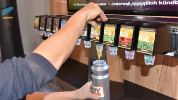 Fruttidrink - Getränkeautomaten für den Fitnessclub